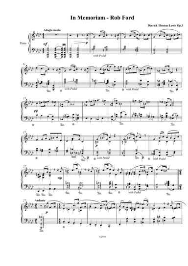 In Memoriam - Rob Ford