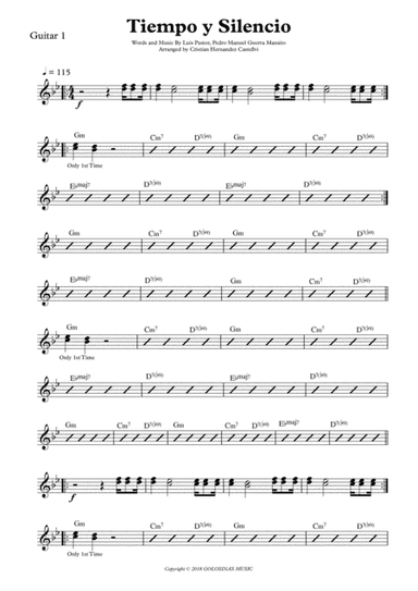 Tiempo Y Silencio (arr. Cristian Hernandez Castellvi)