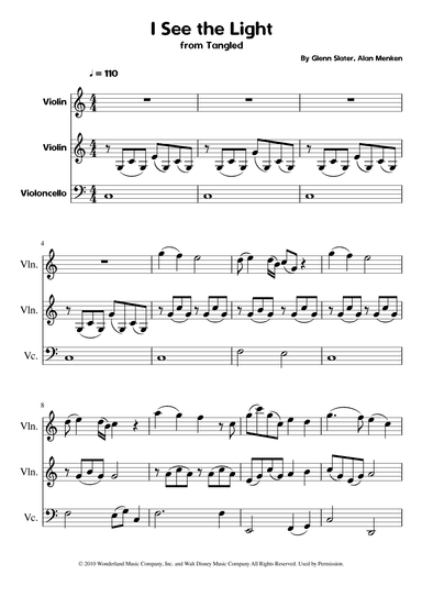 I See The Light (arr. Songhea)