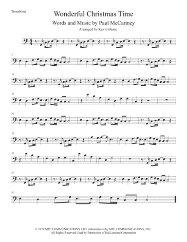 Wonderful Christmastime (arr. Kevin Busse)