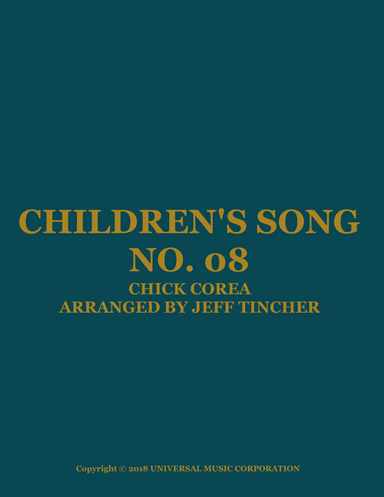 Children's Song No. 8 (arr. Jeff Tincher)