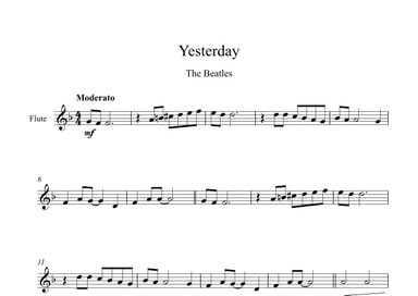 Yesterday (arr. Digital Book Music)