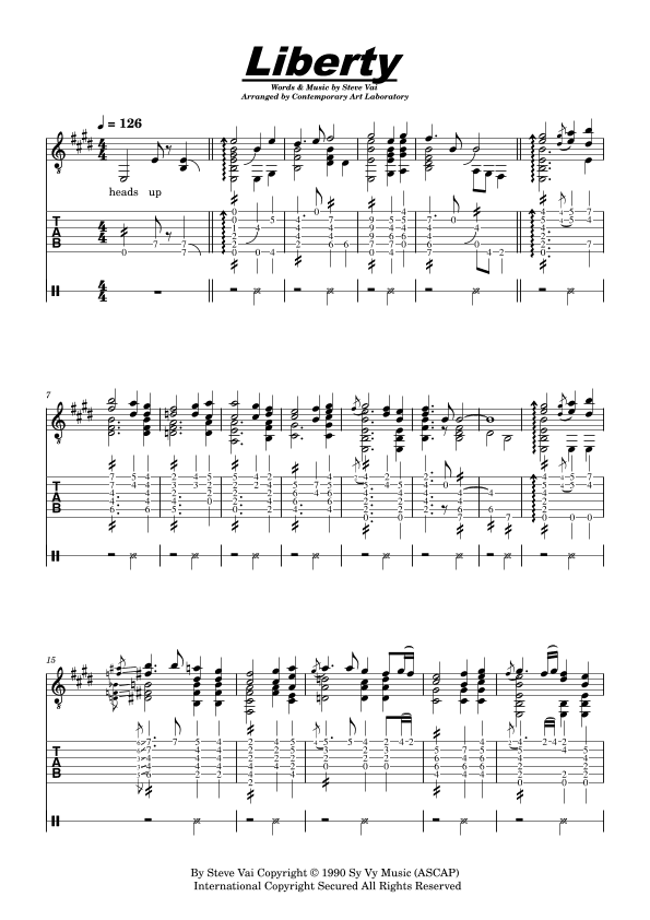 Liberty (arr. Contemporary Art Laboratory)