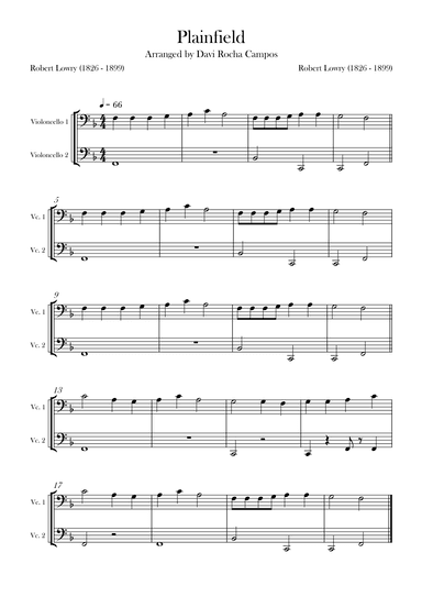 Plainfield (arr. Davi Rocha Campos)