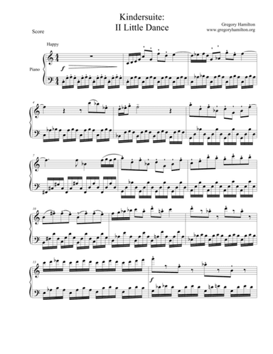 Kindersuite II Little Dance