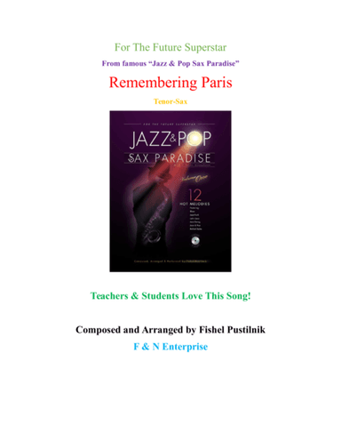 "Remembering Paris" for Tenor Sax