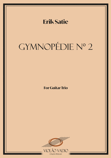 Gymnopedie 2 - guitar trio (arr. Bisdre Santos)