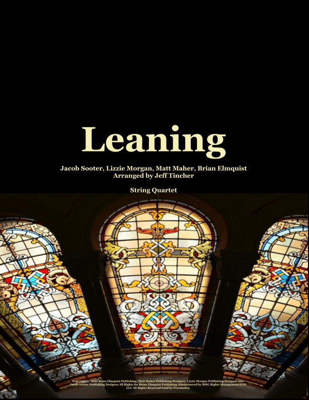 Leaning (arr. Jeff Tincher)