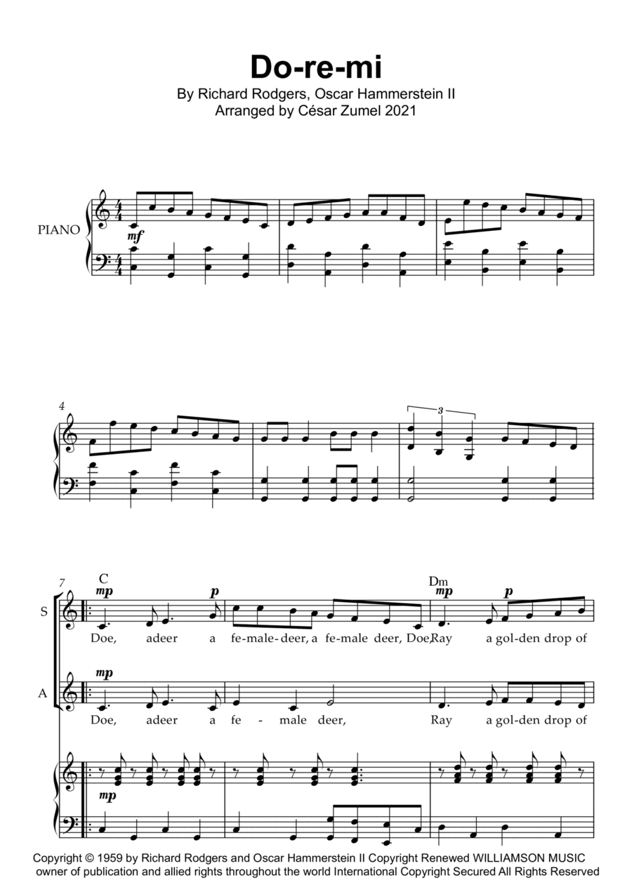 Do-re-mi (arr. César Zumel)