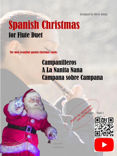Villancicos Españoles para 2 Flautas (arr. Oliver König)