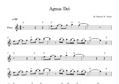 Agnus Dei (arr. E.P)