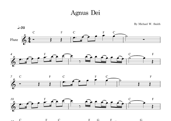 Agnus Dei (arr. E.P)