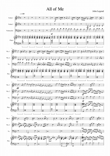 All Of Me (arr. Leonardo J. Rosa)