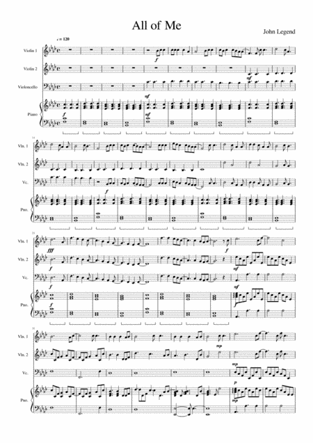 All Of Me (arr. Leonardo J. Rosa)