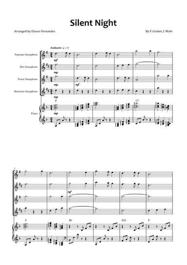 Silent Night (arr. Glauco Fernandes)