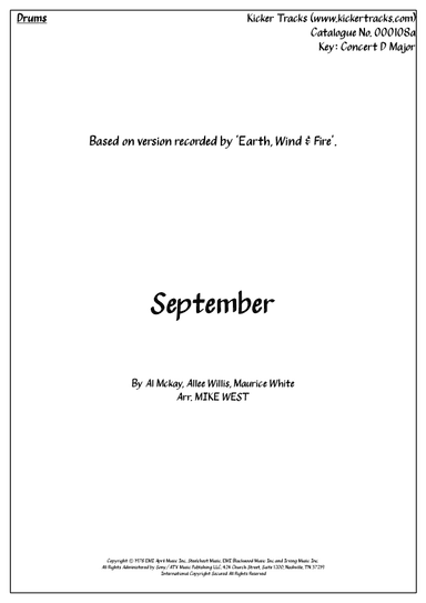 September (arr. Michael Storeton-West)