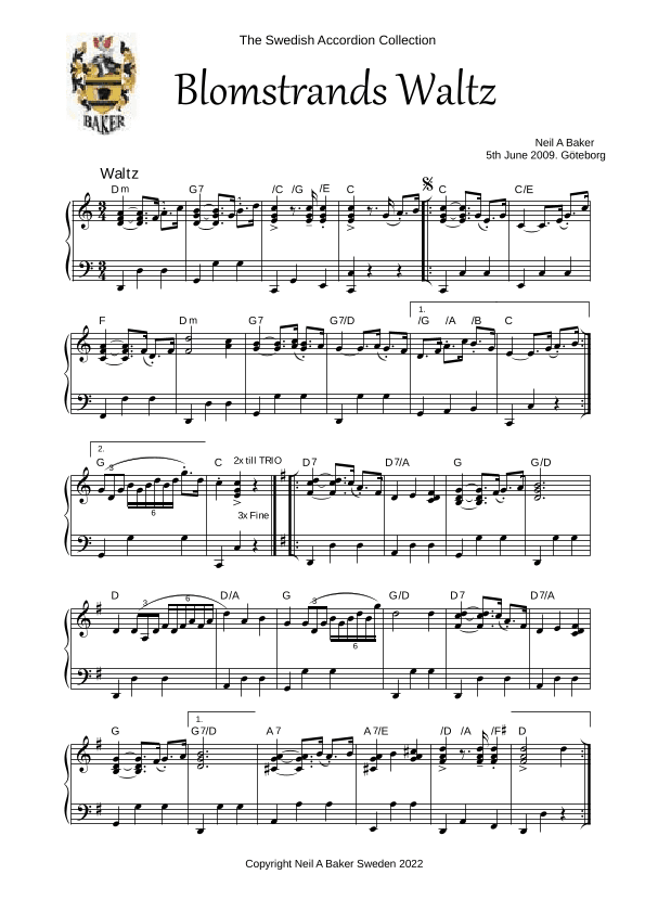 Blomstrands Waltz