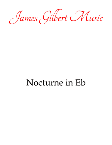 Nocturne (arr. James Gilbert)