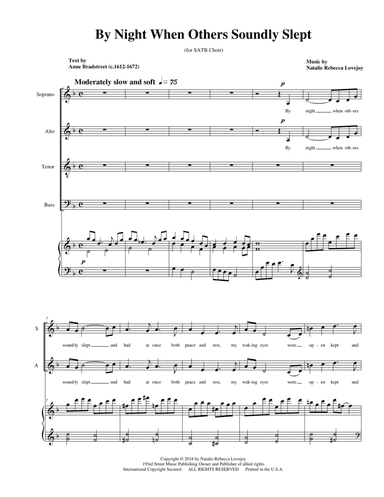 By Night When Others Soundly Slept