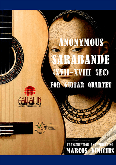 SARABANDE - ANONYMOUS - FOR GUITAR QUARTET (arr. Marcos Vinicius)