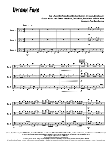 Uptown Funk (arr. Frank Daniel Laucerica)