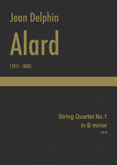 Alard - String Quartet No.1 in B minor (arr. J.G. Cucó Barber)