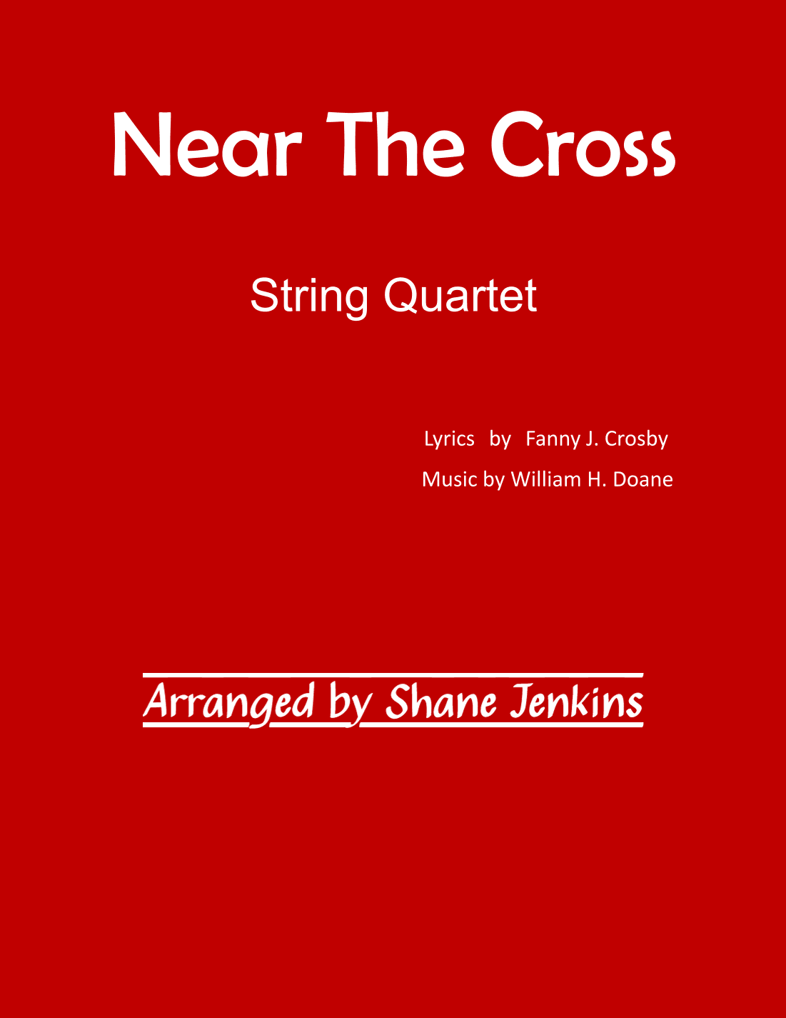 Near the Cross (arr. Shane Jenkins)