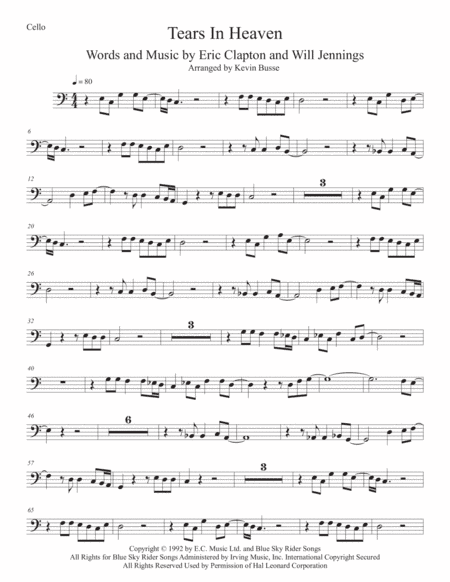 Tears In Heaven (arr. Kevin Busse)