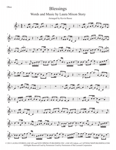 Blessings (arr. Kevin Busse)