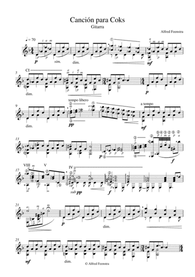 Cancion para Coks