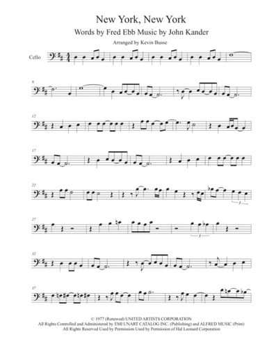 Theme From "New York, New York" (arr. Kevin Busse)