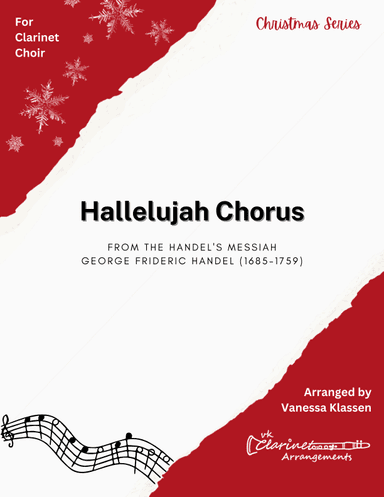 Hallelujah Chorus for Clarinet Choir (arr. Vanessa Klassen)