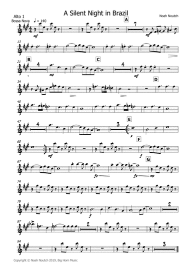 A Silent Night In Brazil (arr. Big Horn Music)