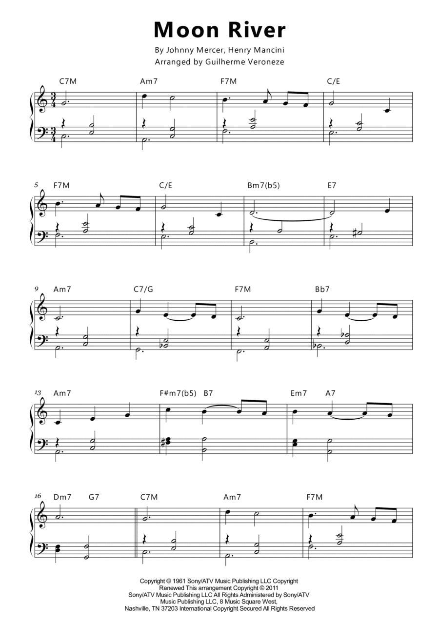 Moon River (arr. Guilherme Veroneze)