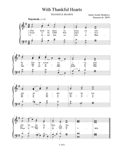 With Thankful Hearts