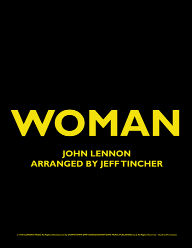 Woman (arr. Jeff Tincher)