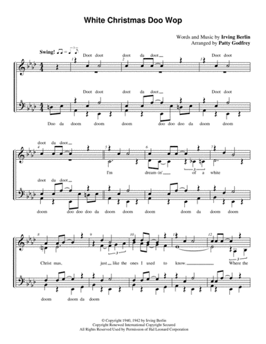 White Christmas (arr. Patty Godfrey)