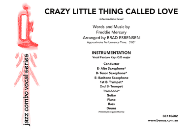 Crazy Little Thing Called Love (arr. Brad Esbensen)