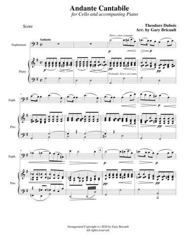Andante Cantabile (arr. Gary Bricault)