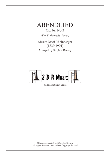 Abendlied for Violoncello Sextet (arr. Stephen Rockey)