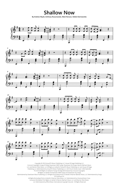 Shallow (arr. Thiago Dias)