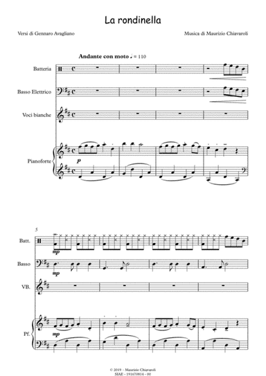 La rondinella (Band version)