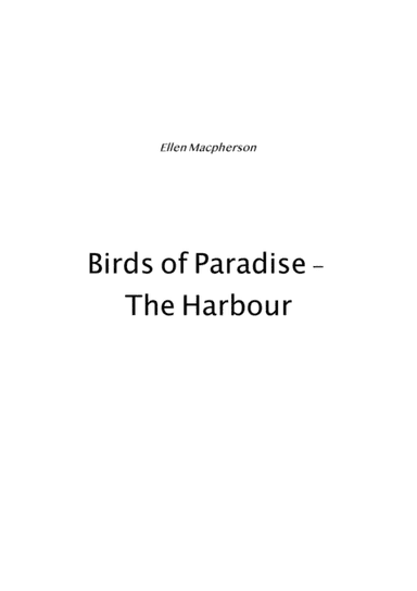 Birds Of Paradise - (The Harbour) for Flute and Piano by Ellen Macpherson