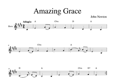 Amazing Grace (arr. Golden Skull Editions)