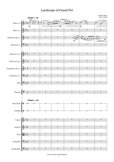 Landscape of Grand Pré