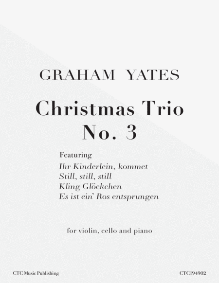 Christmas Trio No. 3 (arr. Graham Yates)