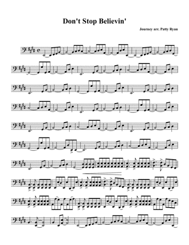 Don't Stop Believin' (arr. Patricia Ryan)