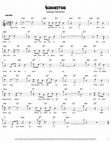 Summertime (arr. Philip Jackson)