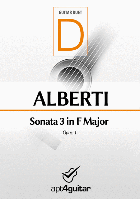 Sonata 3 in F Major (arr. Roberto García)