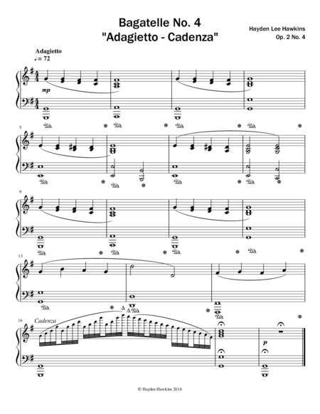 Bagatelle No. 4